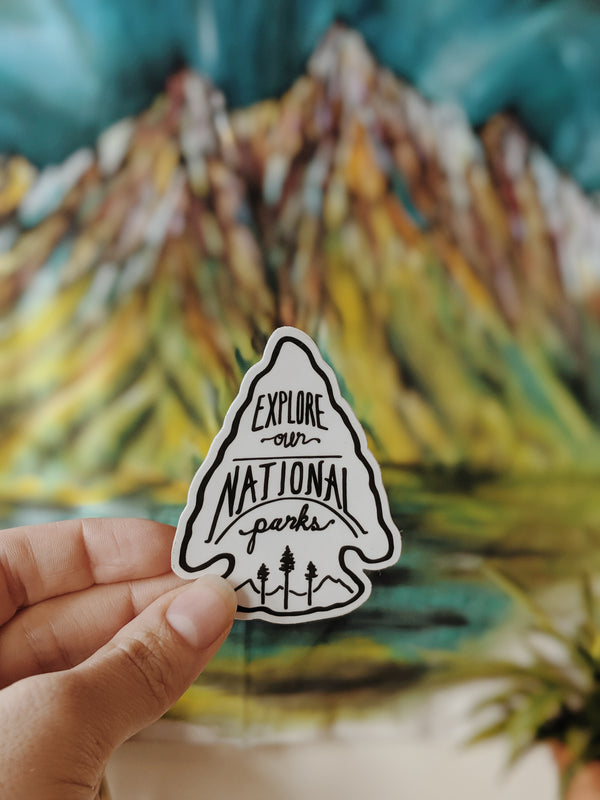 Explore National Parks Sticker