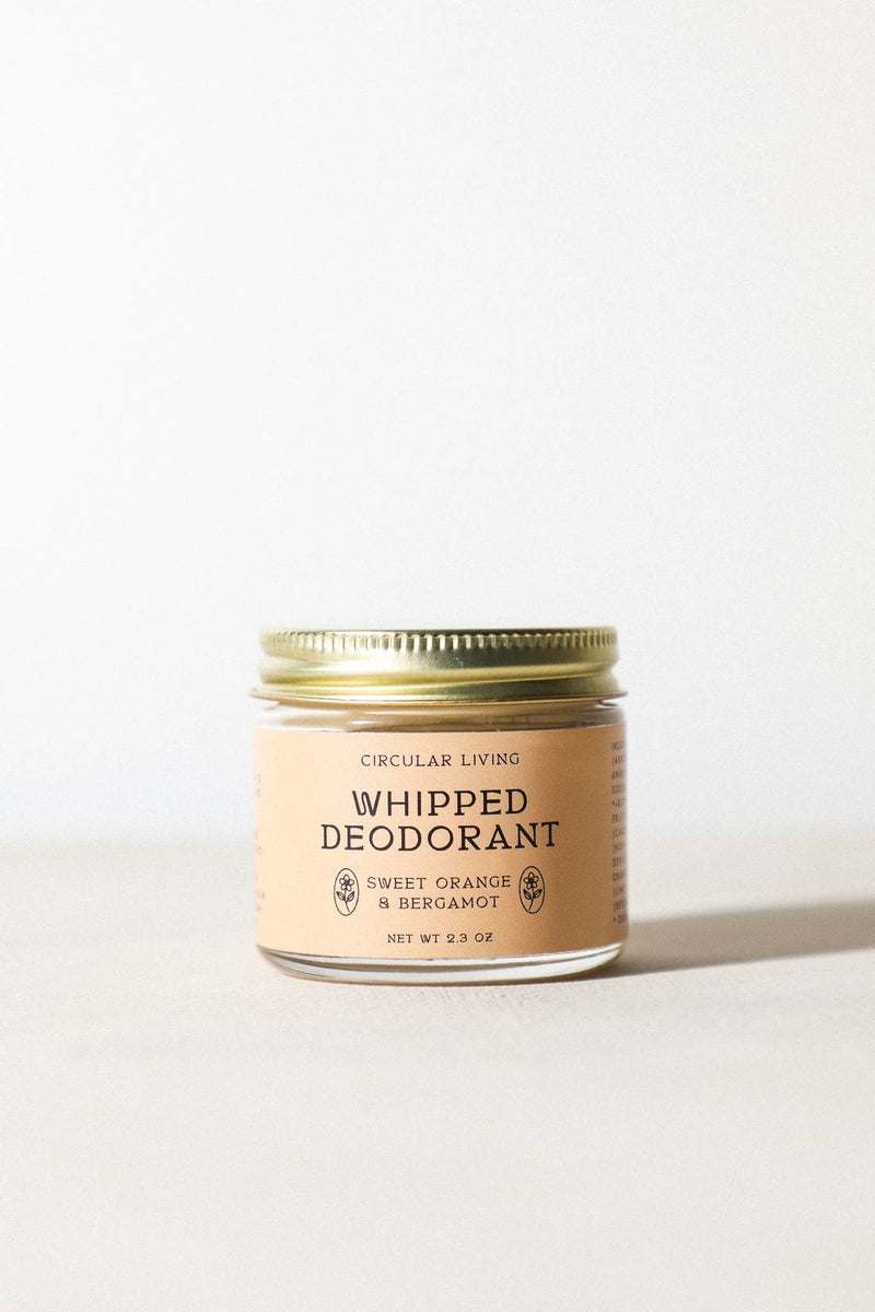 Whipped Deodorant - Sweet Orange & Bergamot