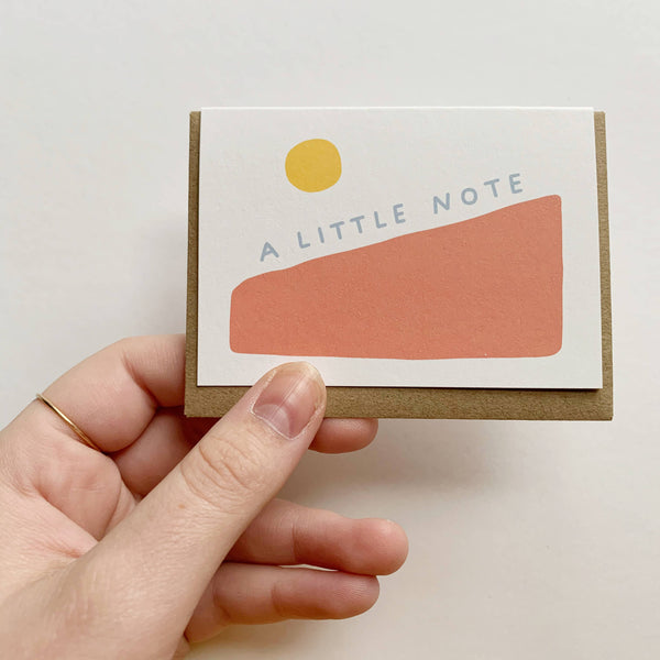 Tiny Note Card
