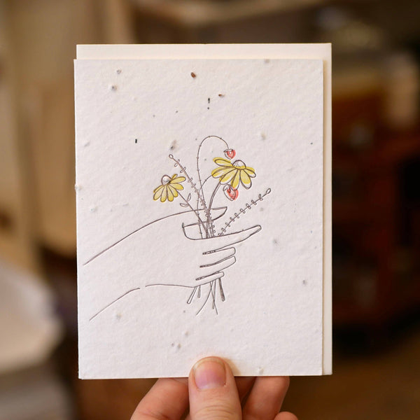Wildflower Bouquet - Plantable Card