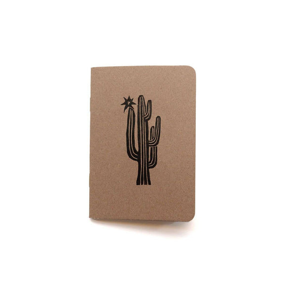 Cactus Block Print Notebook