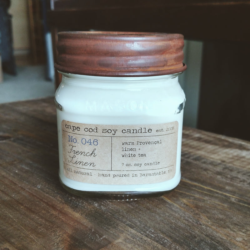 French Linen Soy Candle