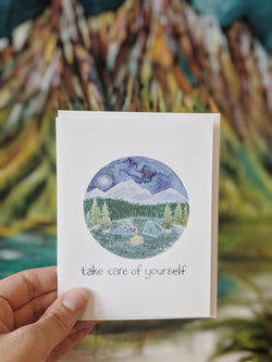 Take care of yourself card