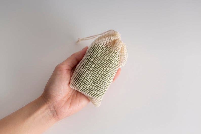 Soap Saver Pouch + loofah replacement