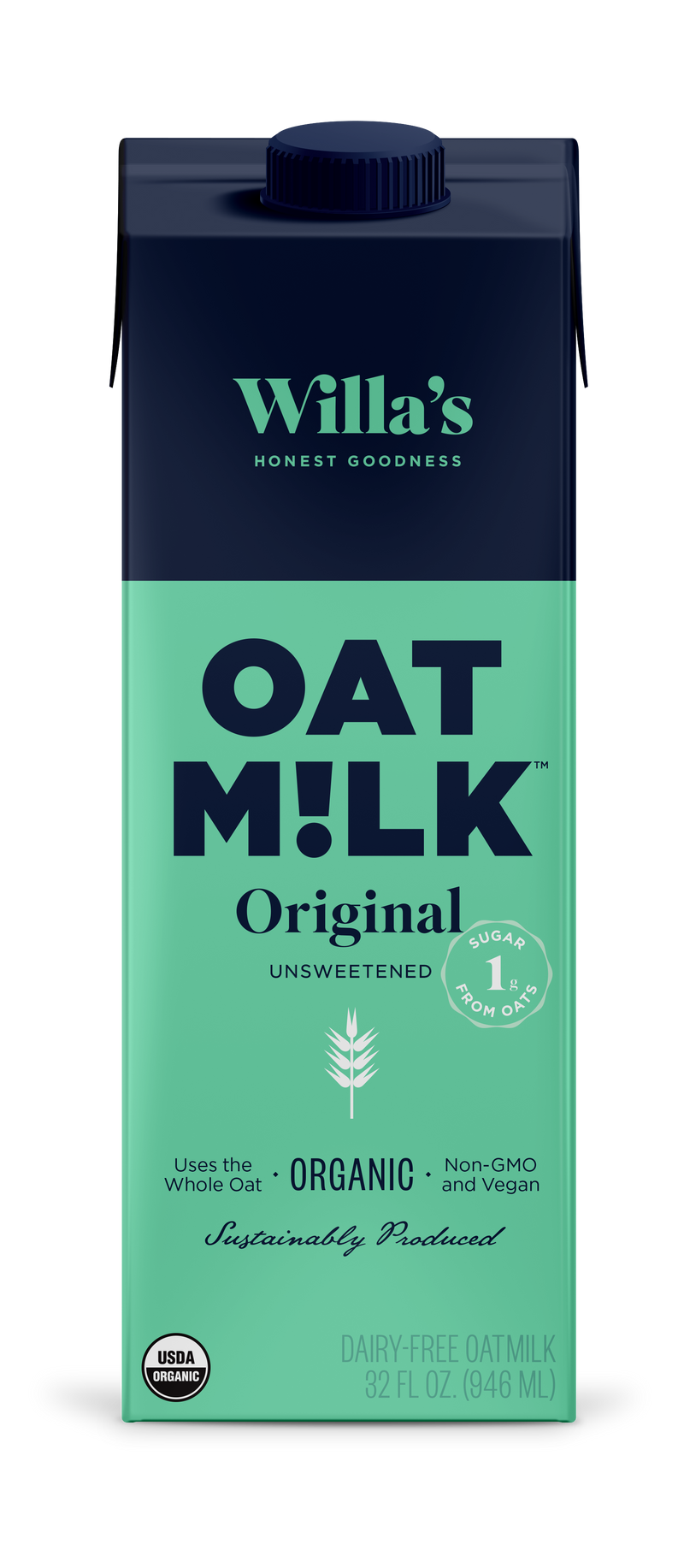 Willa's Unsweetened Original Oatmilk